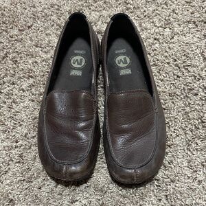 Merrell Dark Brown Leather Casual Shoes